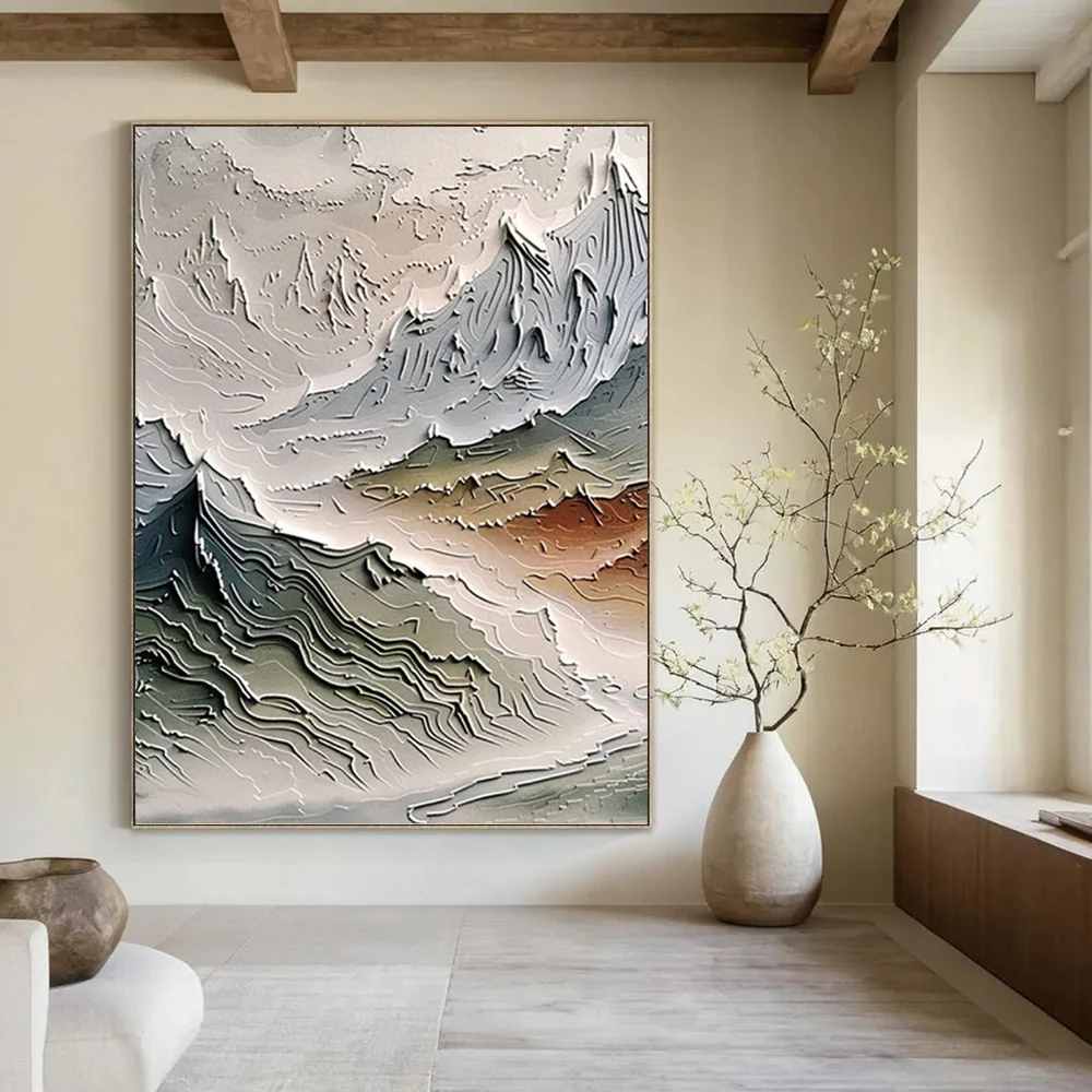 Mountain_Nature_Landscape_Textured_Abstract_Artwork_R1EE4 wall art